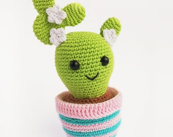 Cute Cactus, Bord Decor, Office decor, Crochet Toy, Crochet Cactus, Toy Plant, Succulents, Amigurumi, Nursery Decor, Home Decor, Baby Shower