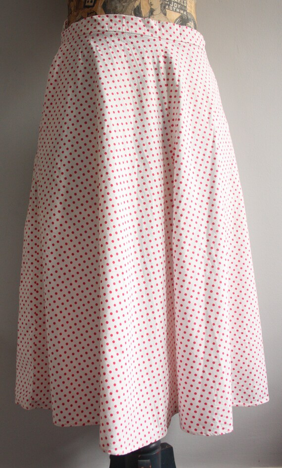 Polka dot 60's clearance skirt