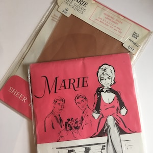 Jahrgang Strümpfe, 1960er Jahre Strümpfe, Marie Strümpfe, Naht frei Strümpfe, Mod, 1960, Original, ungetragen, Strümpfe Luxus Nylons, 60er Jahre Nylons