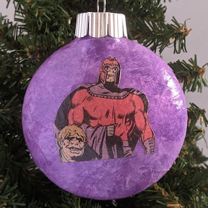 Magneto Christmas ornament