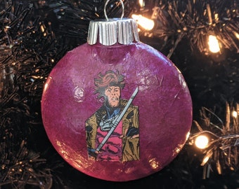 Gambit Christmas Ornament