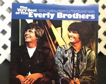 The Everly Brothers Vintage LP Album, The Very Best of The Everly Brothers