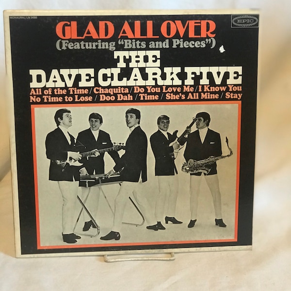 Vintage  LP Record The Dave Clark  5 “All Over”
