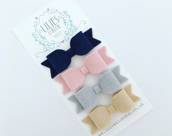 Felt bow set- classic