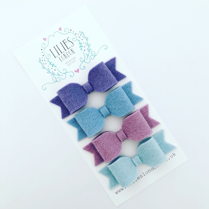 baby blue hair clips
