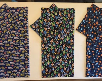 Dinosaur Tigers Animals Spaceships Solar System Kinder Nap Mat Cover Daycare Preschool Kindergarten