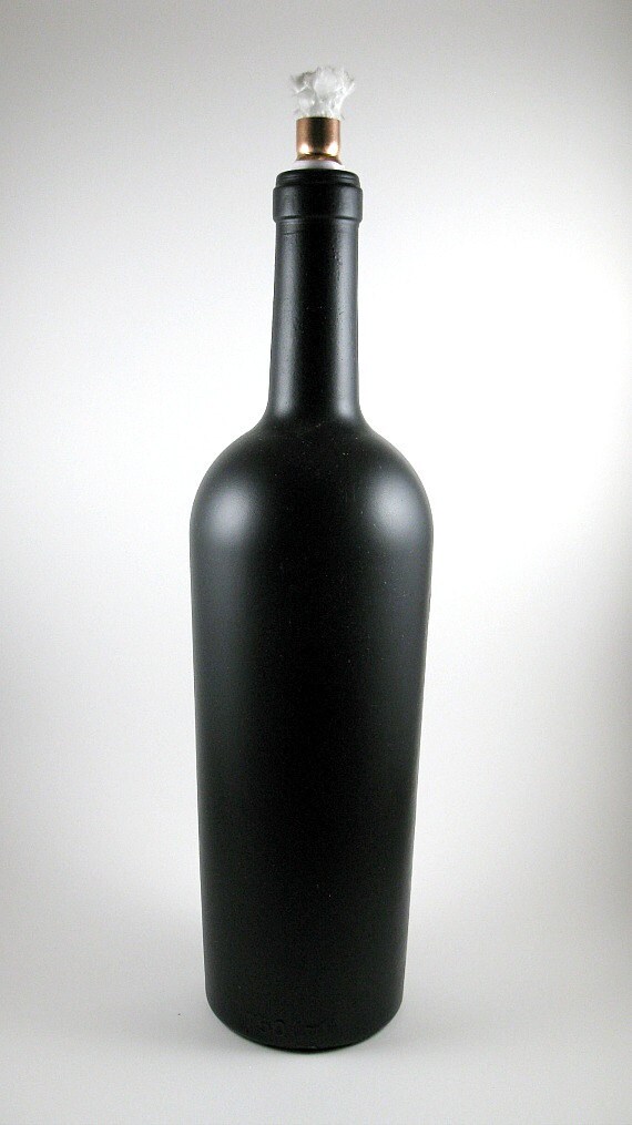 Botella de vino tiki antorcha luz de la antorcha Steampunk | Etsy