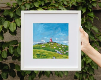 Ferryland Leuchtturm, Neufundland Fine Art Print