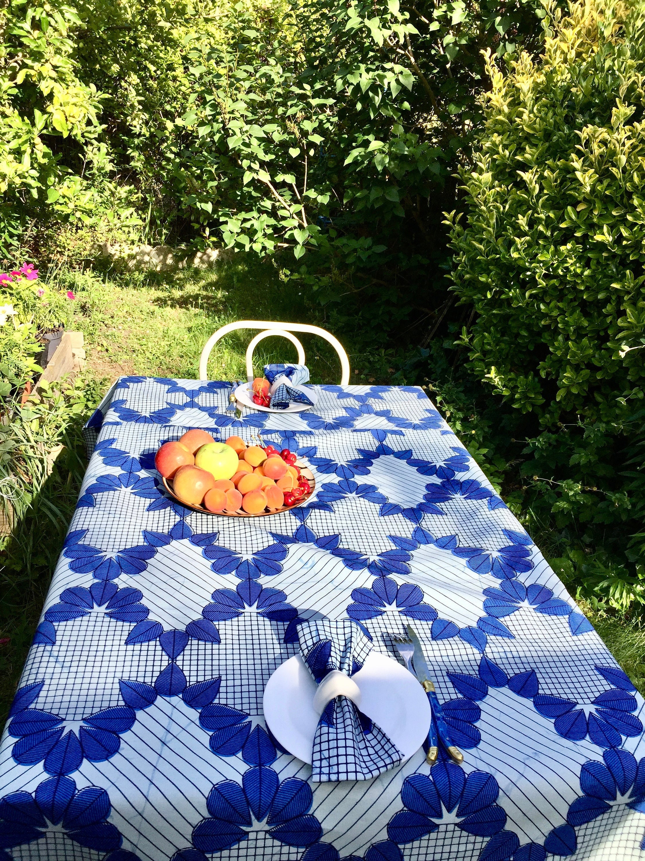 Nappe Et Ronds De Serviette
