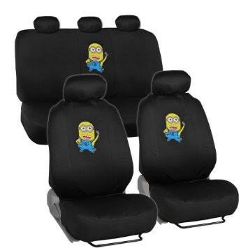 Minion Seat Covers Choose Any Colour All Makeodels Of Cars