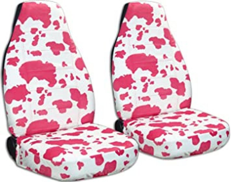 Cow Print Car Seat Covers..7 Colours...We Make For All Etsy