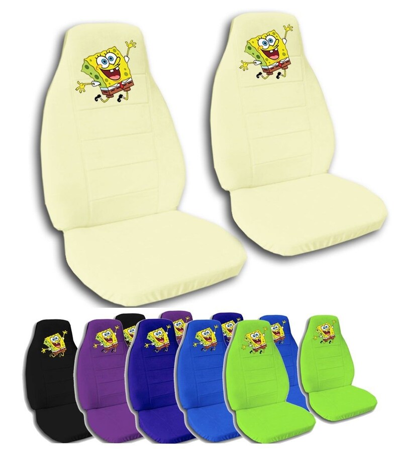 Spongebob Car Seat Covers Many Colours All Cars