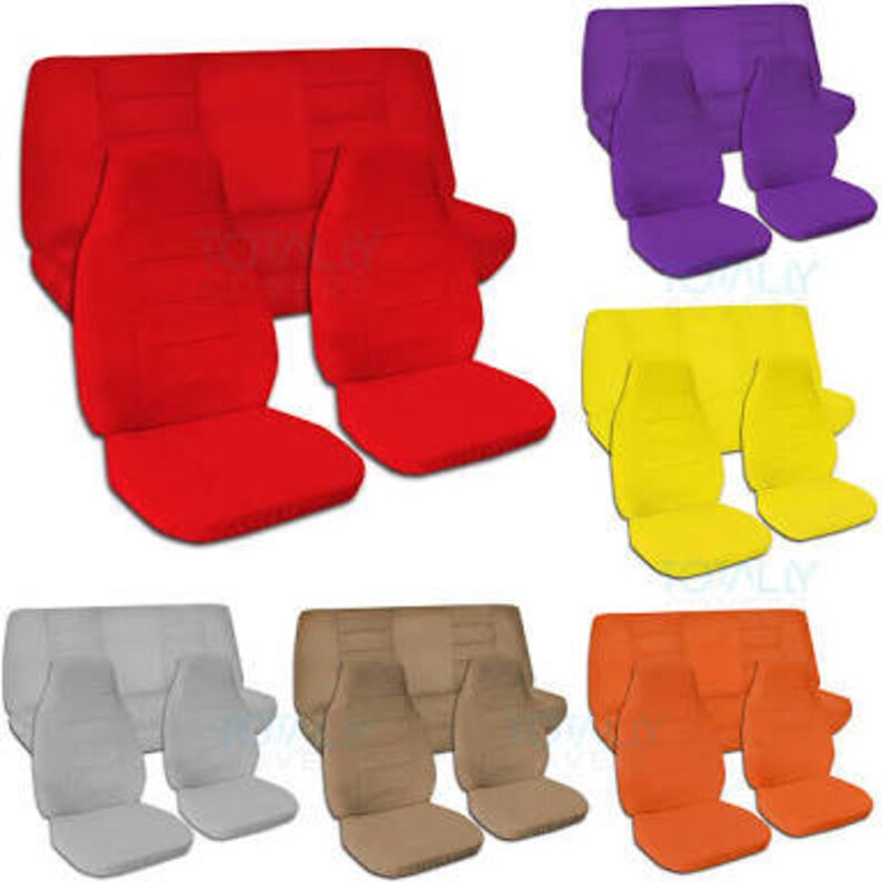Plain Cotton Velour Car Seat Covers....We Make For All Etsy