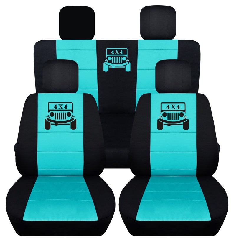 Jeep Wrangler Seat Covers....Any Middle Colour Insert....New Etsy