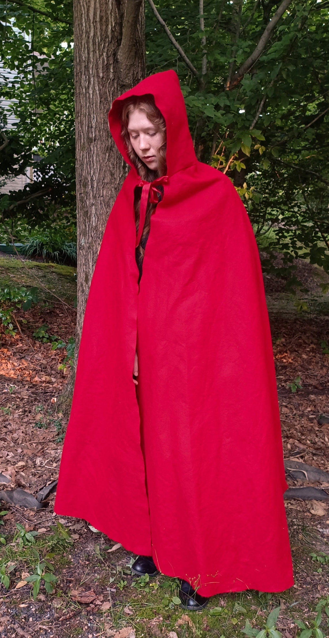 Felt Fabric Hooded Sleeveless Cloaks warm Thick Felt Fabric Etsy