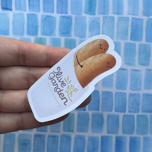 Olive Garden Couple Breadstick-bundelsticker