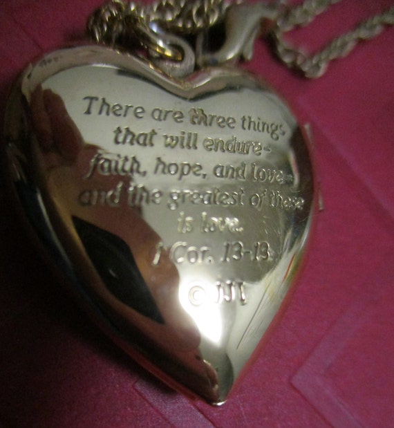 Vintage Heart Pendants/Chains: 6 Valentine Choice… - image 4