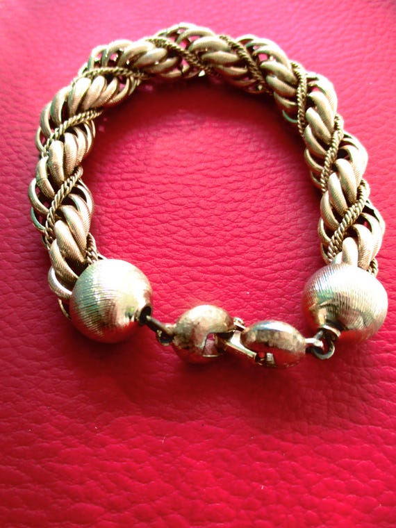 Monet, Elegant Vintage Chunky Rope Twist with Dou… - image 8