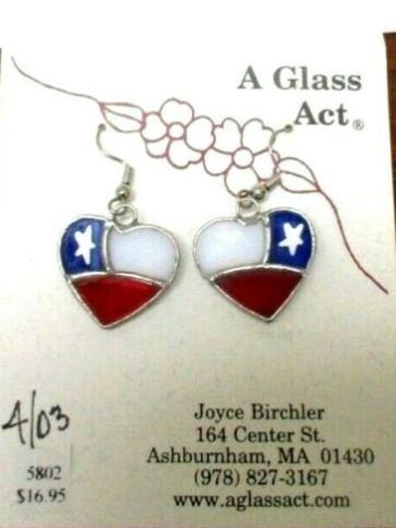 2 pc set: Patriotic Earrings & Matching Barrette,… - image 2