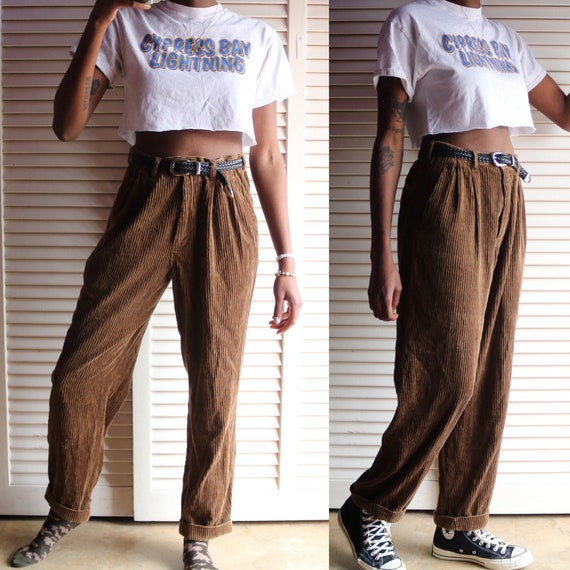 Vintage Brown Corduroy Pants