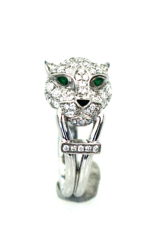 Cartier Diamond Head Panthere Ring