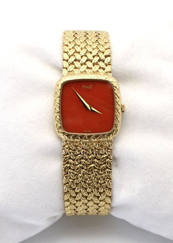 red face watch womens