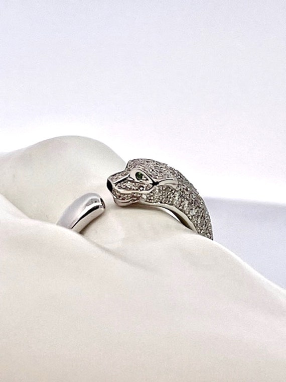 Cartier Panther Ring Etsy