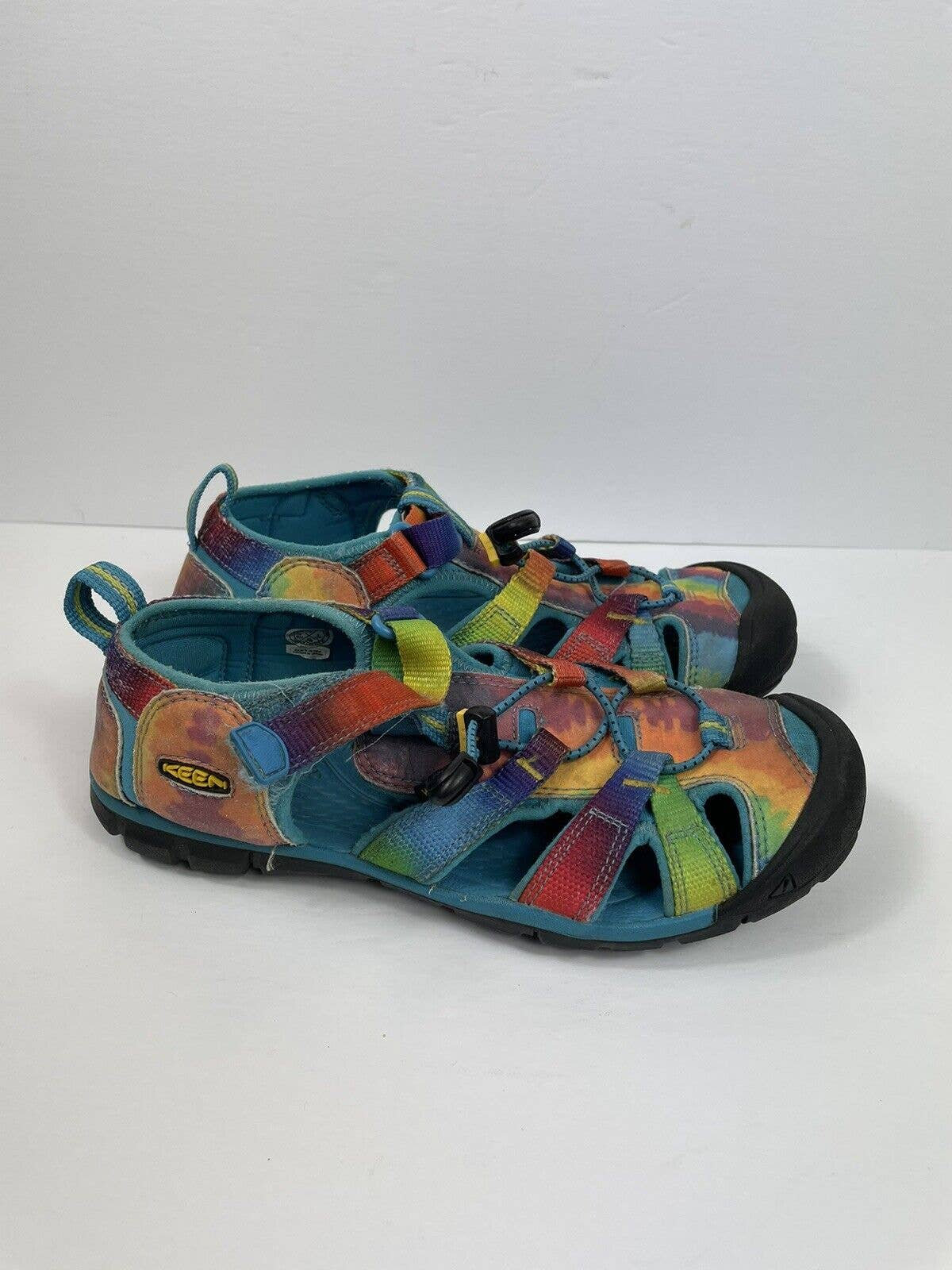 Kids tie online dye sandals