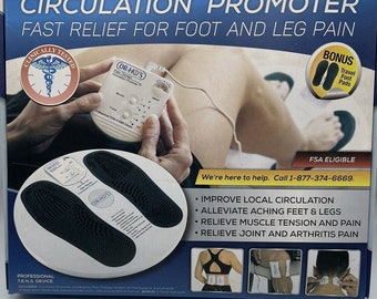 Dr-Ho's Circulation Promoter Fast Relief Foot Leg Massage Travel Pods & Pads