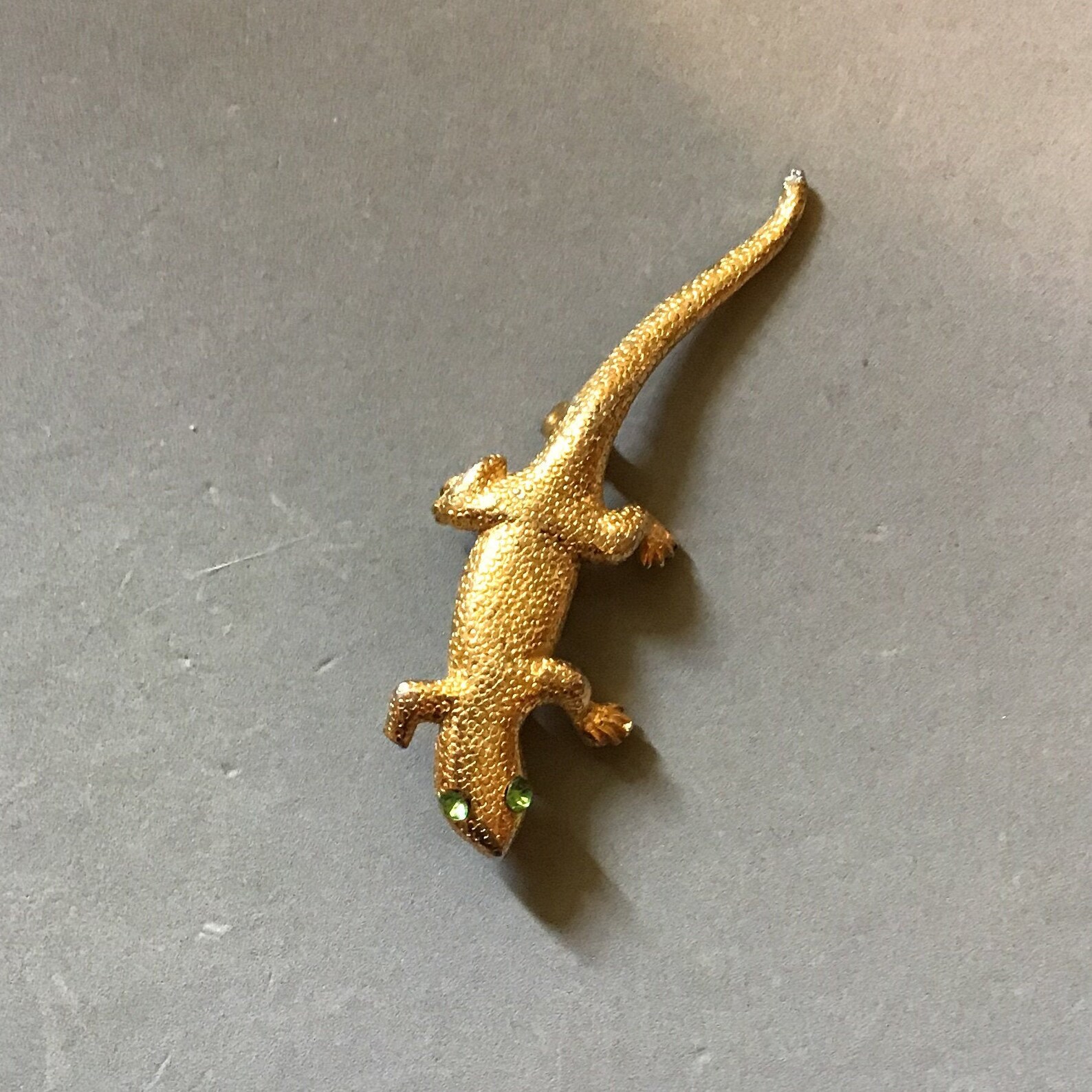 Vintage Gold Lizard Pins/ Pair Lizard Brooches/ Scatter Pins/ Etsy