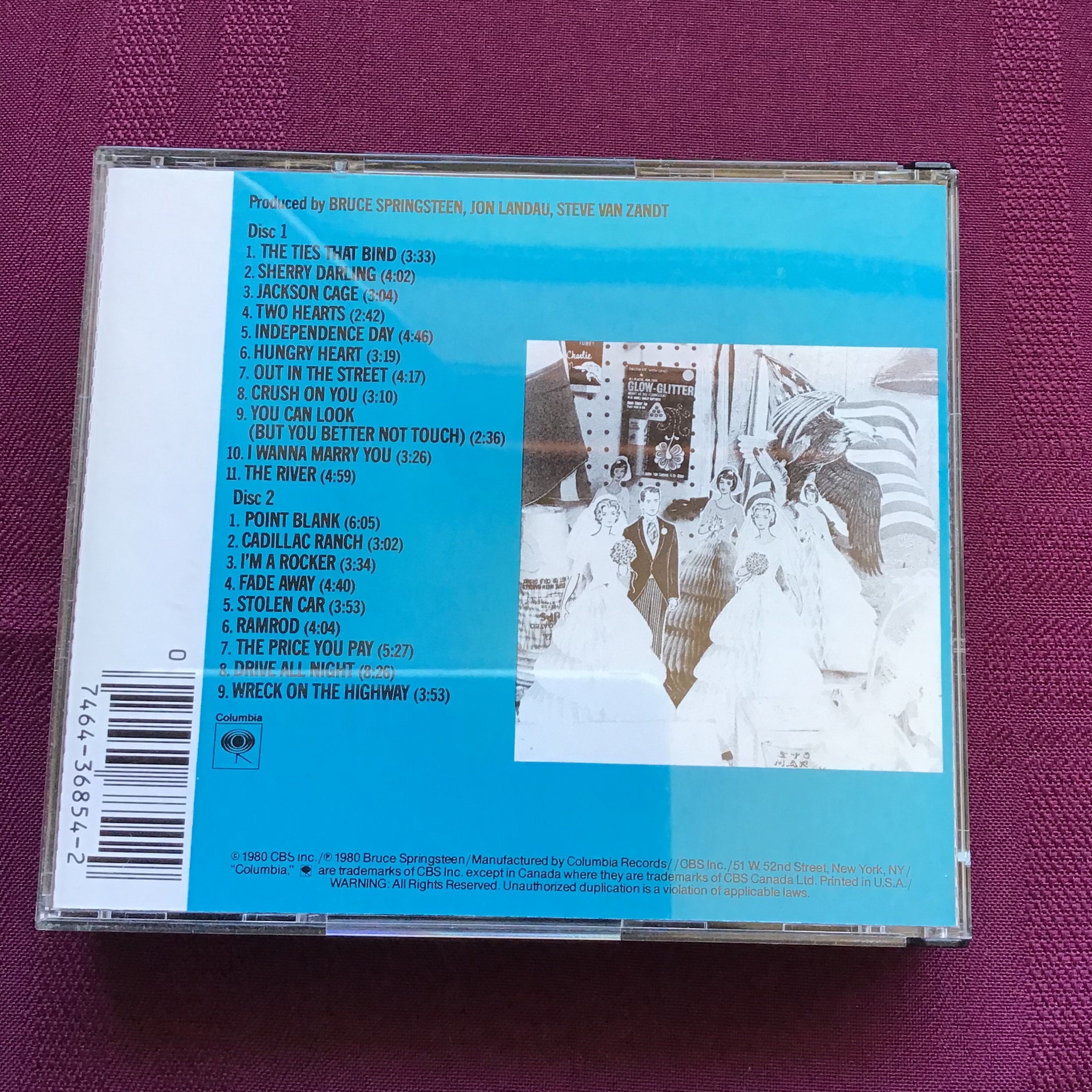 Bruce Springsteen - the River Double CD/ Classic Rock