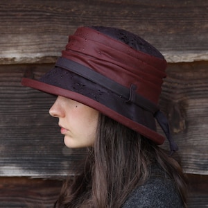 Waxed Cotton Rain Hat: British Hedgerow Waterproof Hat