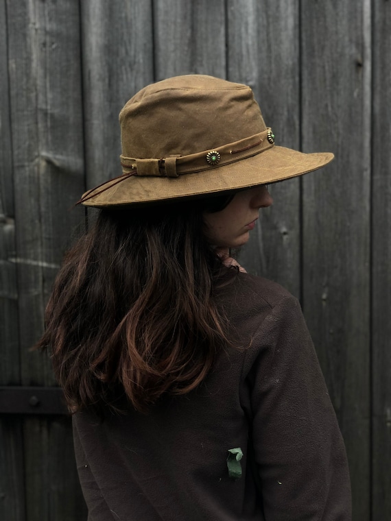 The Wanderer Women's Rainhat Waterproof Hat Country Hat-fedora Hat- waterproof Fedora Large Hat Small Hat Winter Hat Warm Hat -  Canada