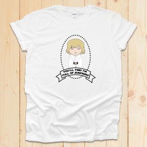 Luke Skywalker Star Wars Kokeshi Inspired Unisex T-shirt