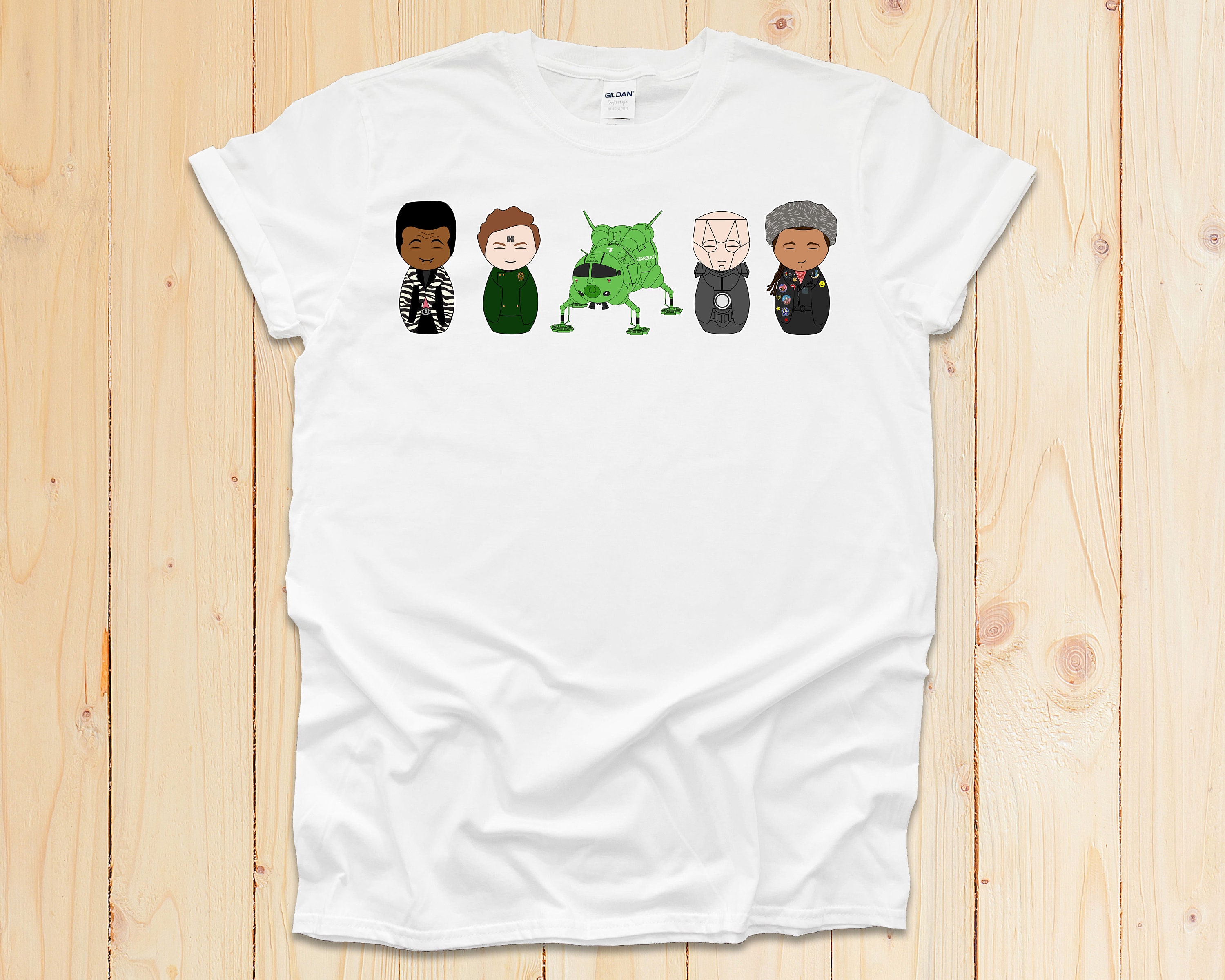 Red Dwarf Tshirt Etsy