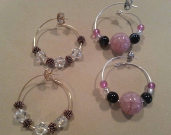 Ear wire earrings