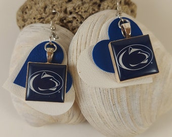 I Heart Penn State Earrings
