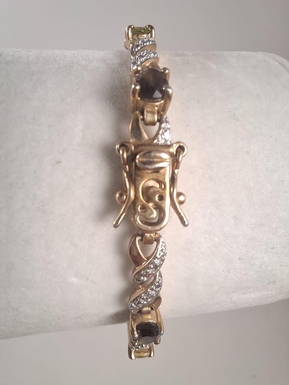 Gold Multi Stone bracelet - image 3