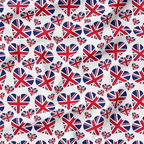 Tela Bandera Union Jack Reino Unido | Tejido Sublimado Aprobado MOD GB Hecho UK