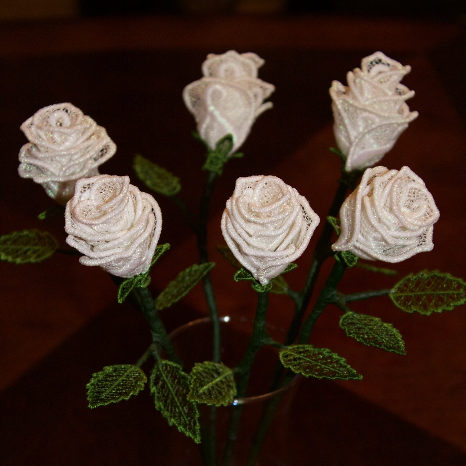 3D Freestanding Lace Rose Design PES JEF DST & VP3 Etsy UK