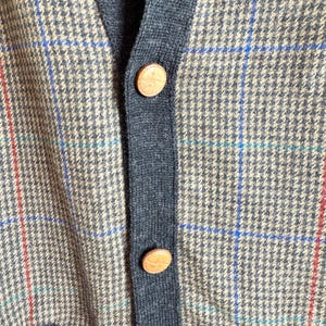 Vintage Pendleton Cardigan Pure Virgin Wool Mens L Country Traditionals Grandpa image 3