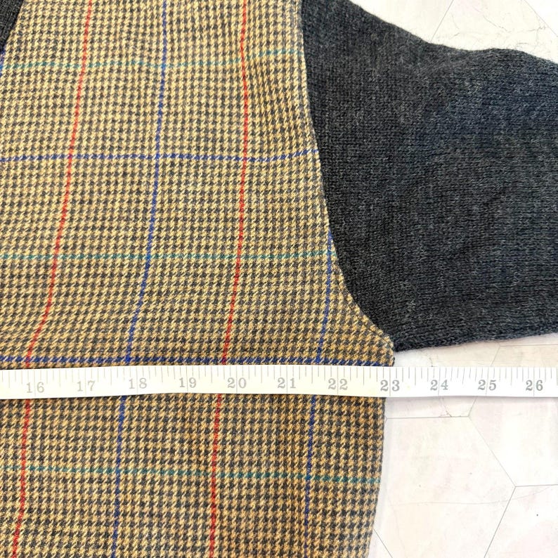 Vintage Pendleton Cardigan Pure Virgin Wool Mens L Country Traditionals Grandpa image 7