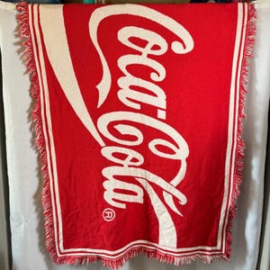 Coca Cola Blanket - Etsy