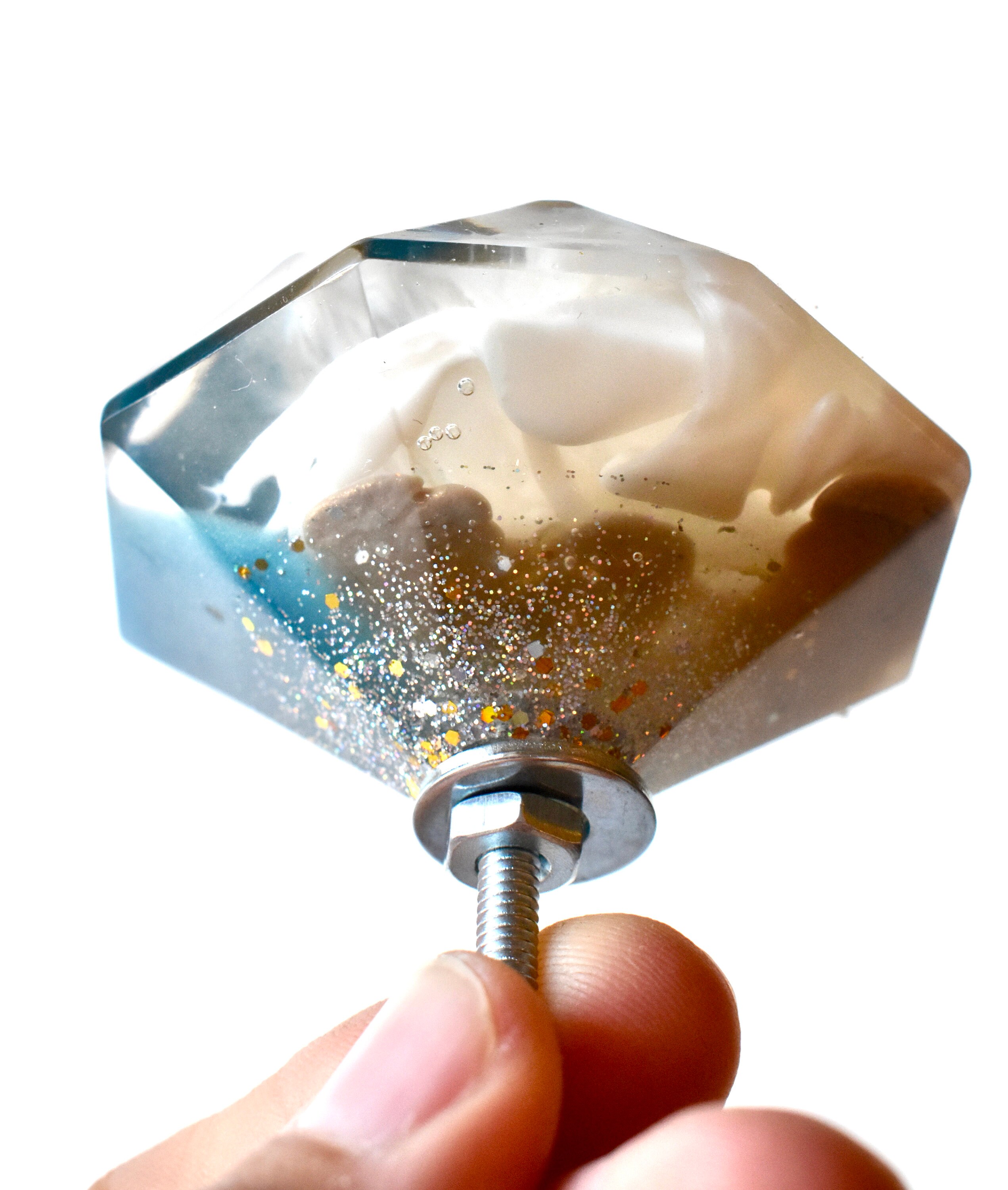 Conjunto de perilla de gabinete hecho a mano de 4 | Etsy