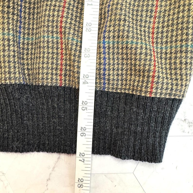 Vintage Pendleton Cardigan Pure Virgin Wool Mens L Country Traditionals Grandpa image 8