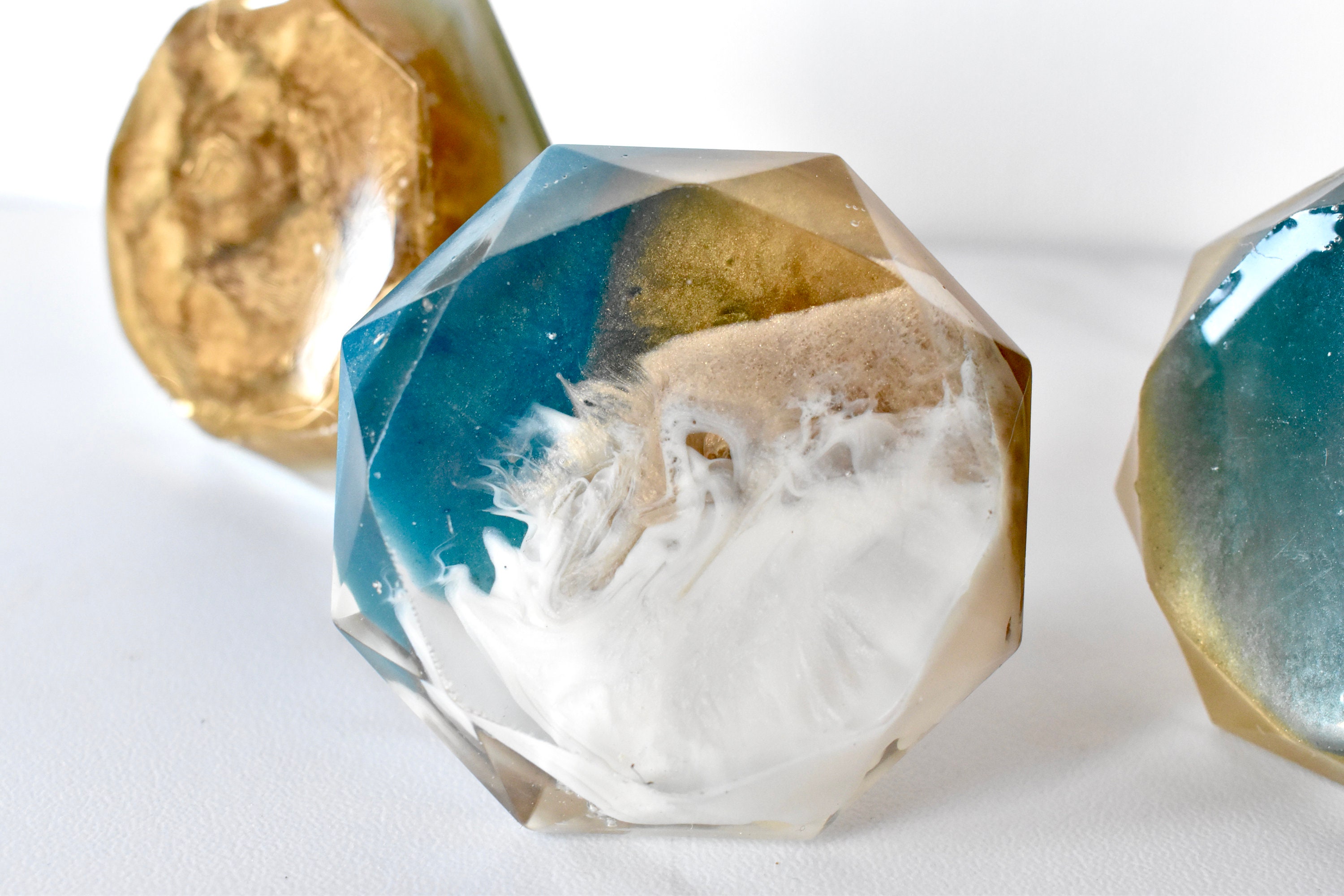 Conjunto de perilla de gabinete hecho a mano de 4 | Etsy