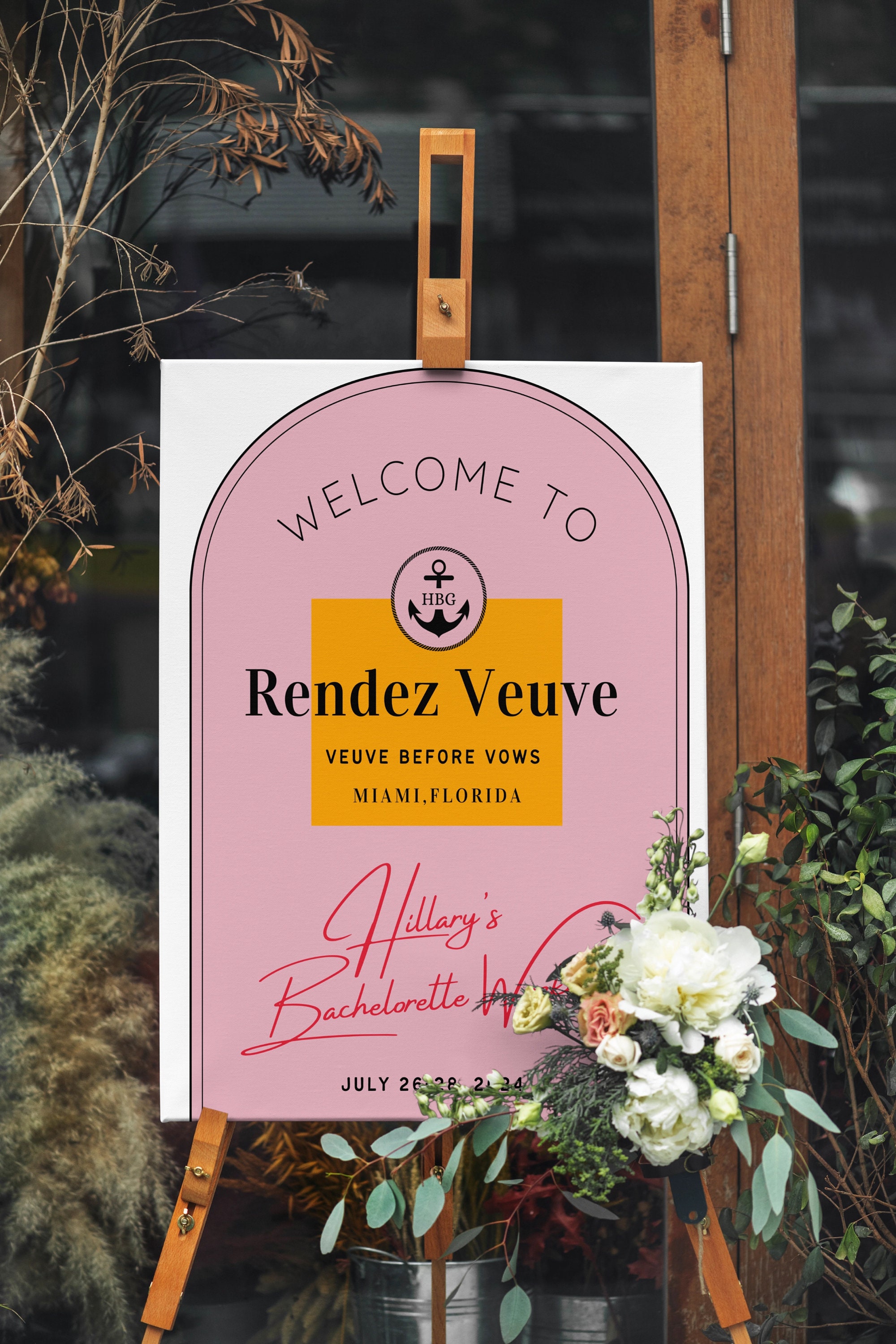 Last Rendez Veuve Bachelorette Party Invitation Set, Veuve Before Vows ...