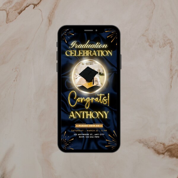 Grad Party Invite Etsy