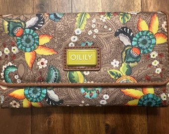 Oilily Vintage Floral Wallet – Near New, Rare Design