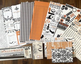 Teresa Collins Masquerade Party Halloween Collection Kit | Retired 2013 Scrapbook Papers Folders Stickers and Borders
